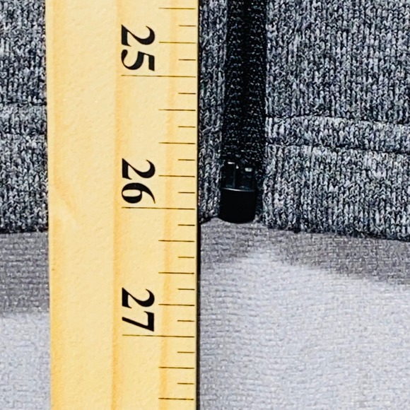 Gear for Sports Wisconsin Badgers Full Zip Fleece Jacket Adult Large Gray Red - Picture 9 of 13